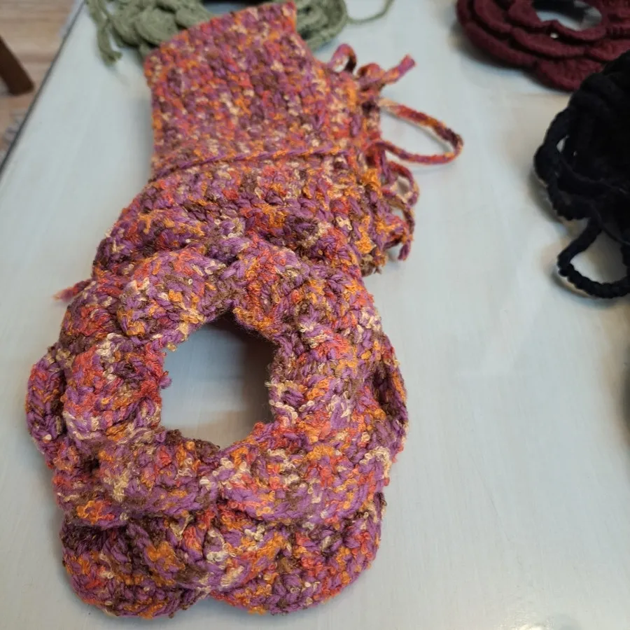 شالگردن پینترستی گل رز