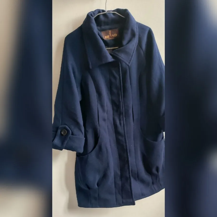 پالتو سرمه ای زنانه