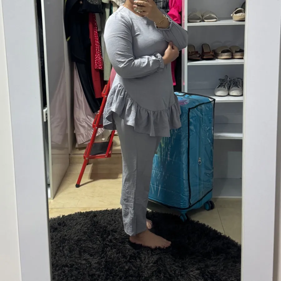 ست شومیز شلوار ابروبادی