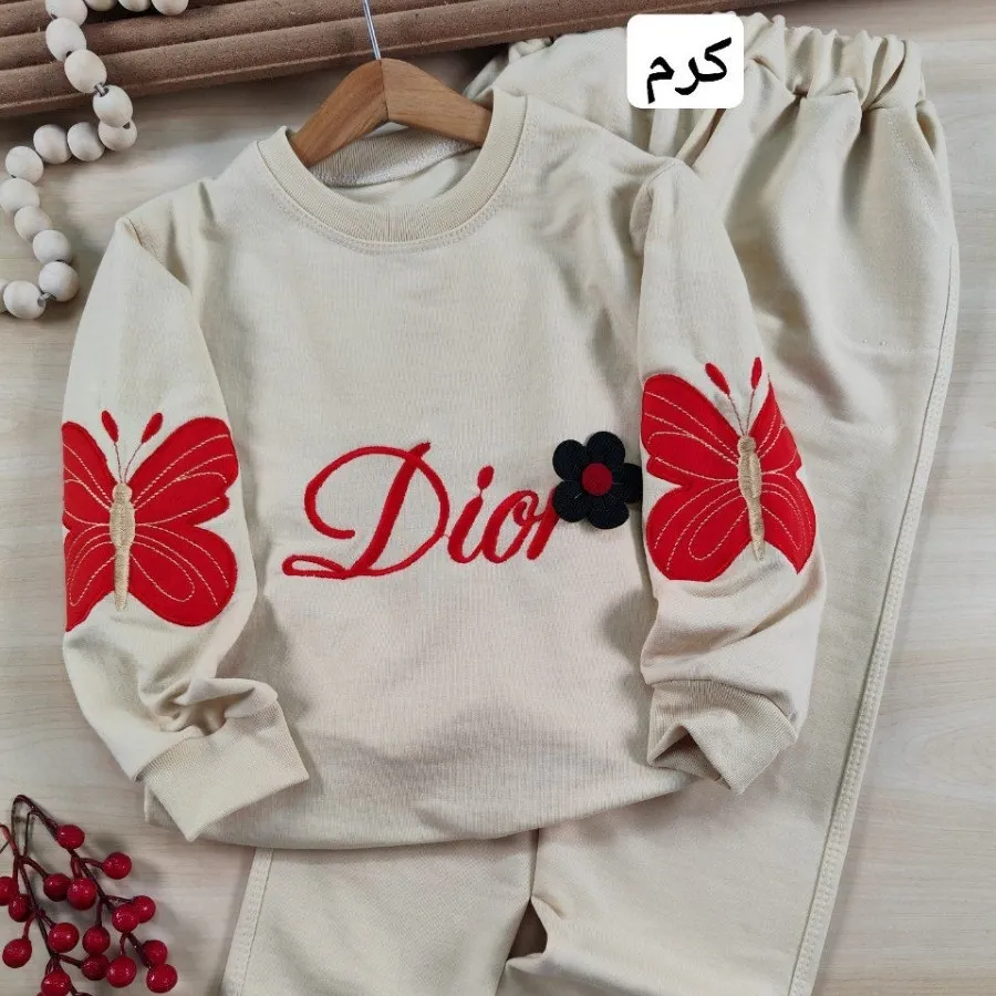بلوز و شلوار دیور پروانه
