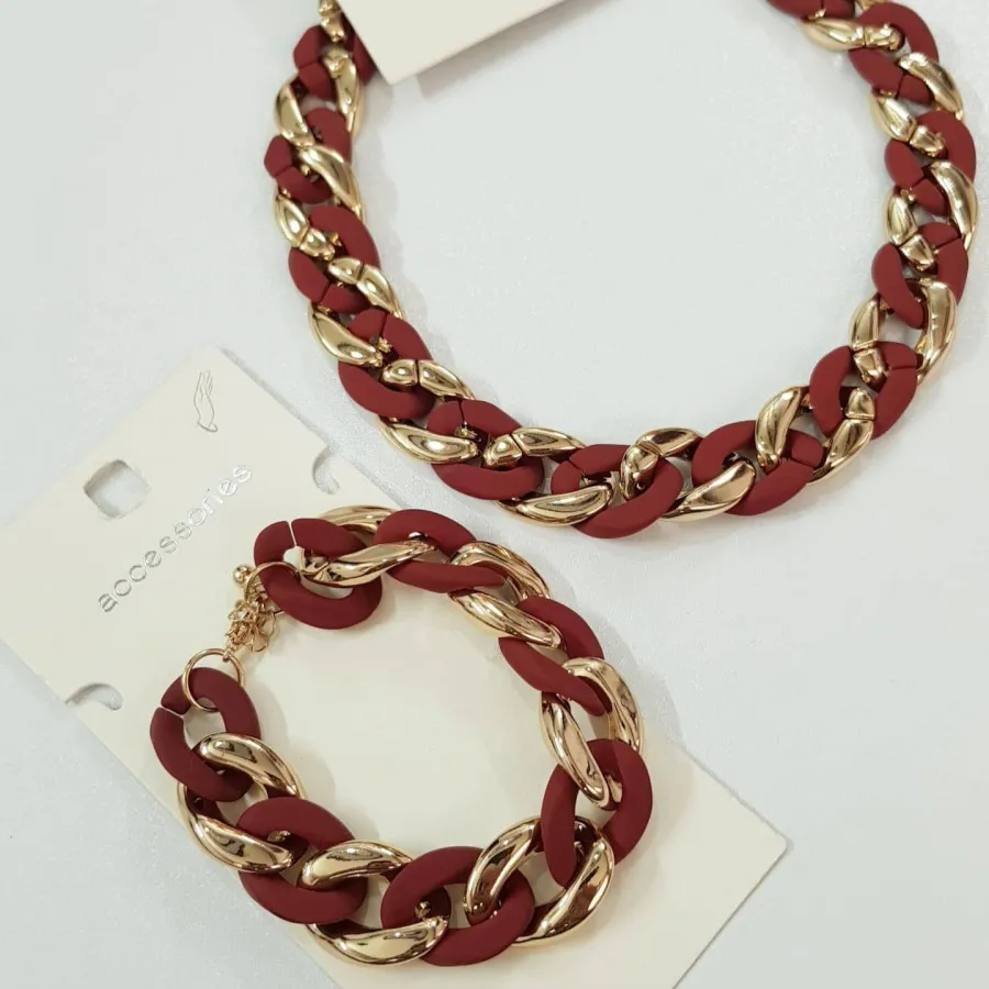 ست گردنبند دستبند کارتیه