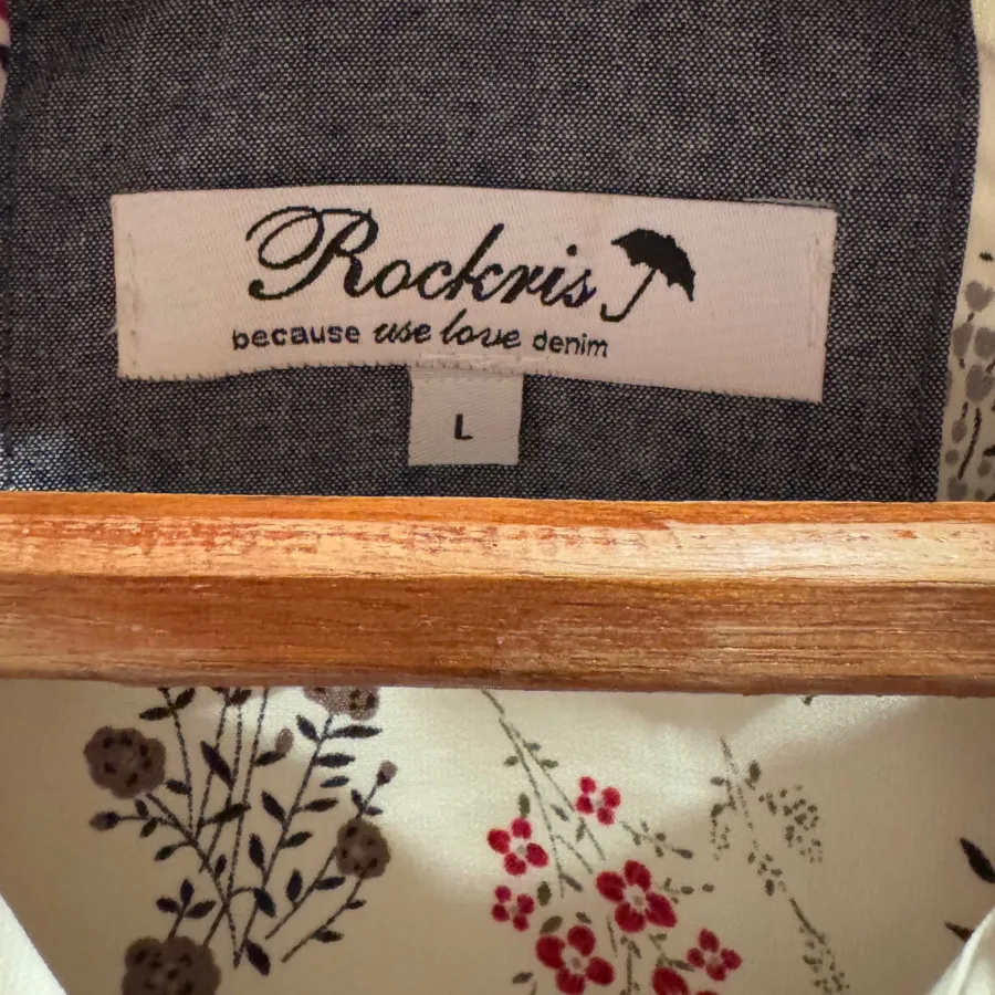 شومیز offwhite گلدار