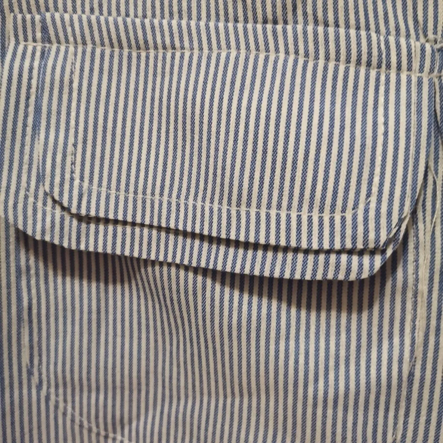 شومیز آبی جیبدارراه راه