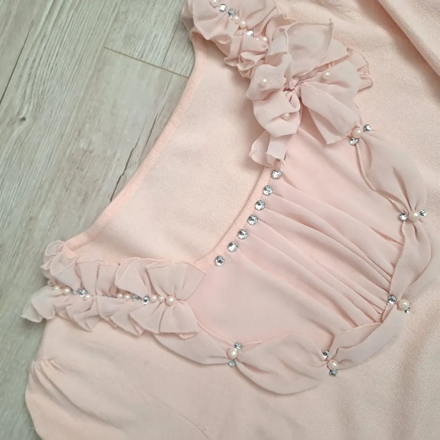 بلوز بافت صورتی