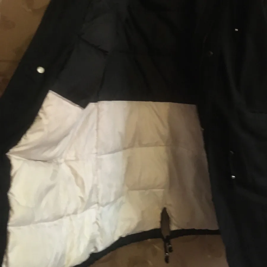 کاپشن زخیم مشکی خارجی