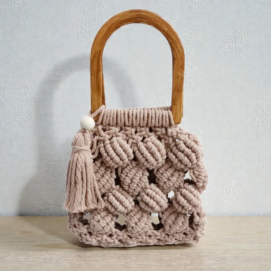 کیف دستی زنانه مکرومه