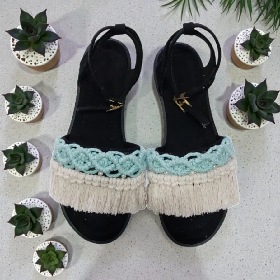 صندل زنانه تخت رکابدار