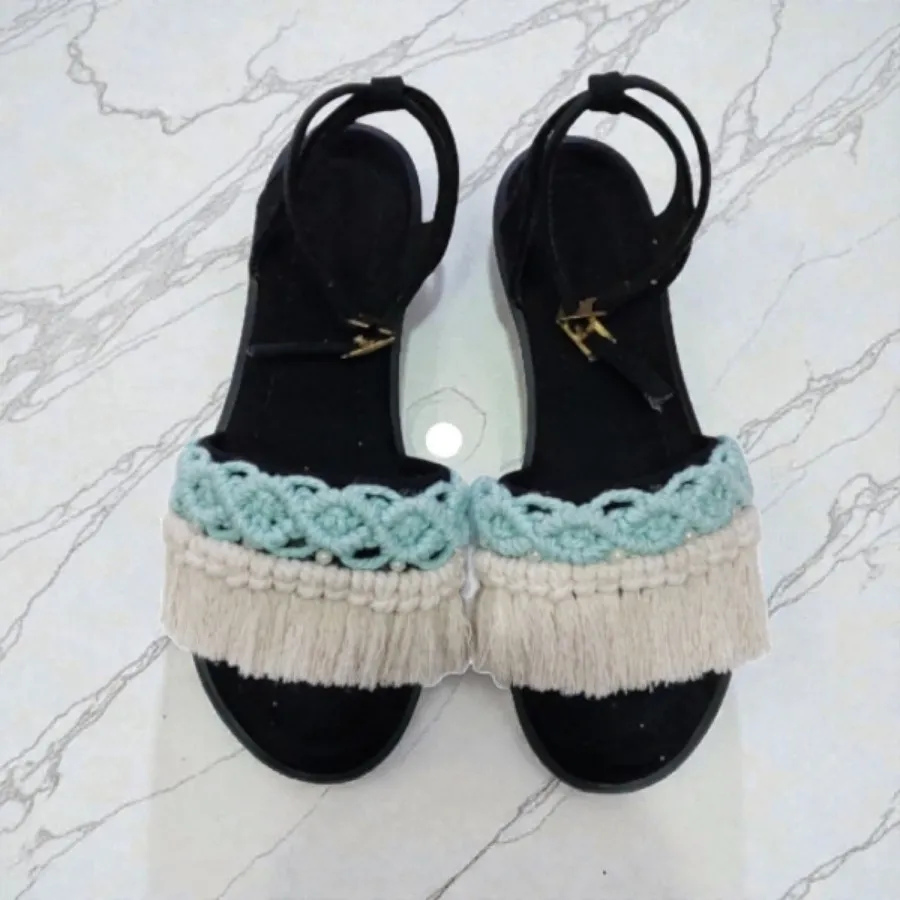 صندل زنانه تخت رکابدار