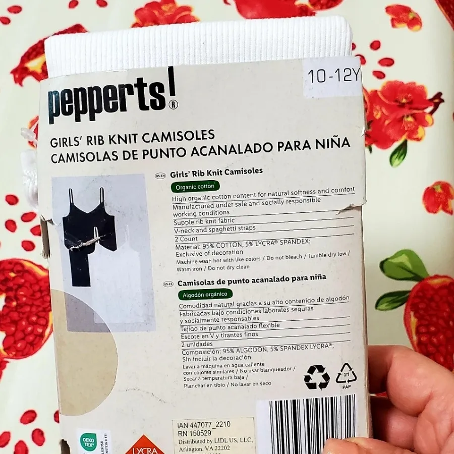 تاپ رکابی دخترانه