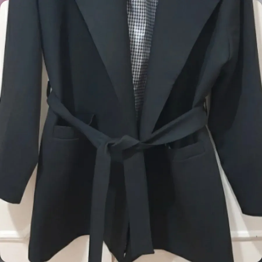 کت آستردار مشکی