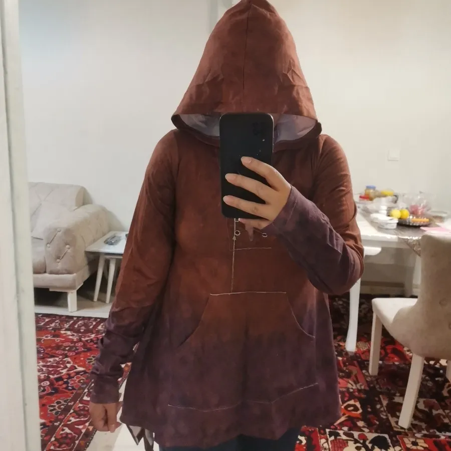 هودی رنگی مدل دار