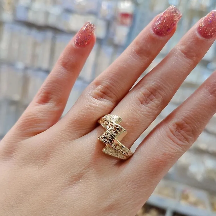 انگشتر طلاروس رنگ ثابت