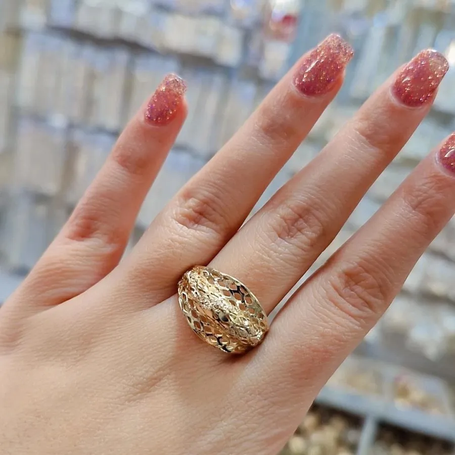 انگشتر طلاروس رنگ ثابت