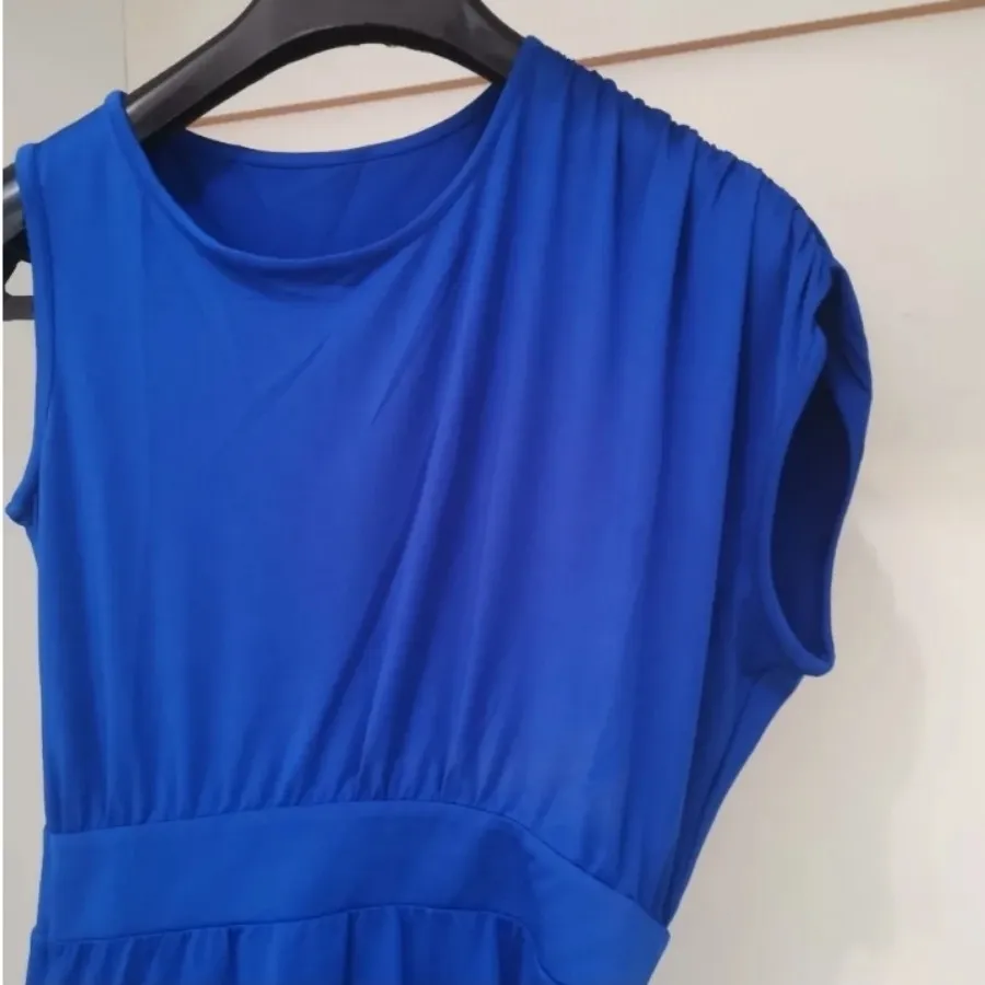 لباس مجلسی آبی نیلی یطرفی