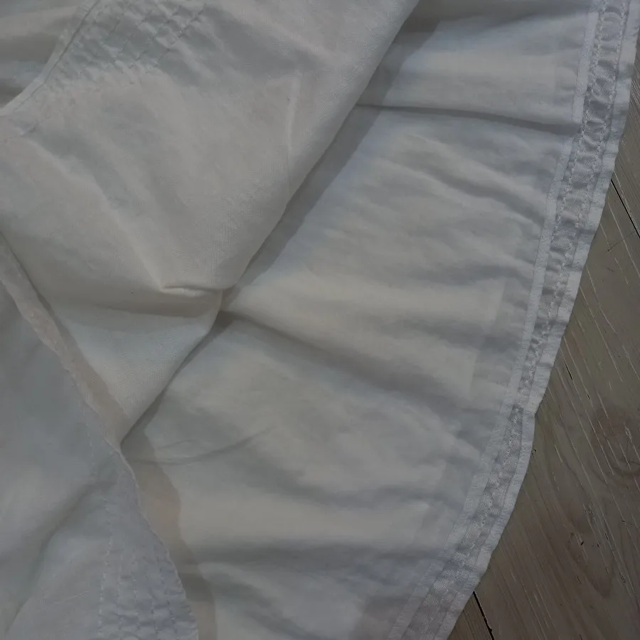 پیراهن سفید دخترانه خارجی