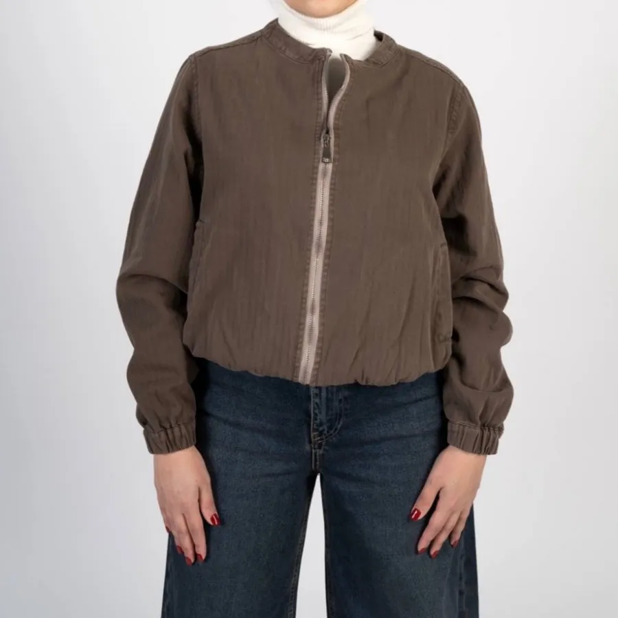 بامبر جکت کتان