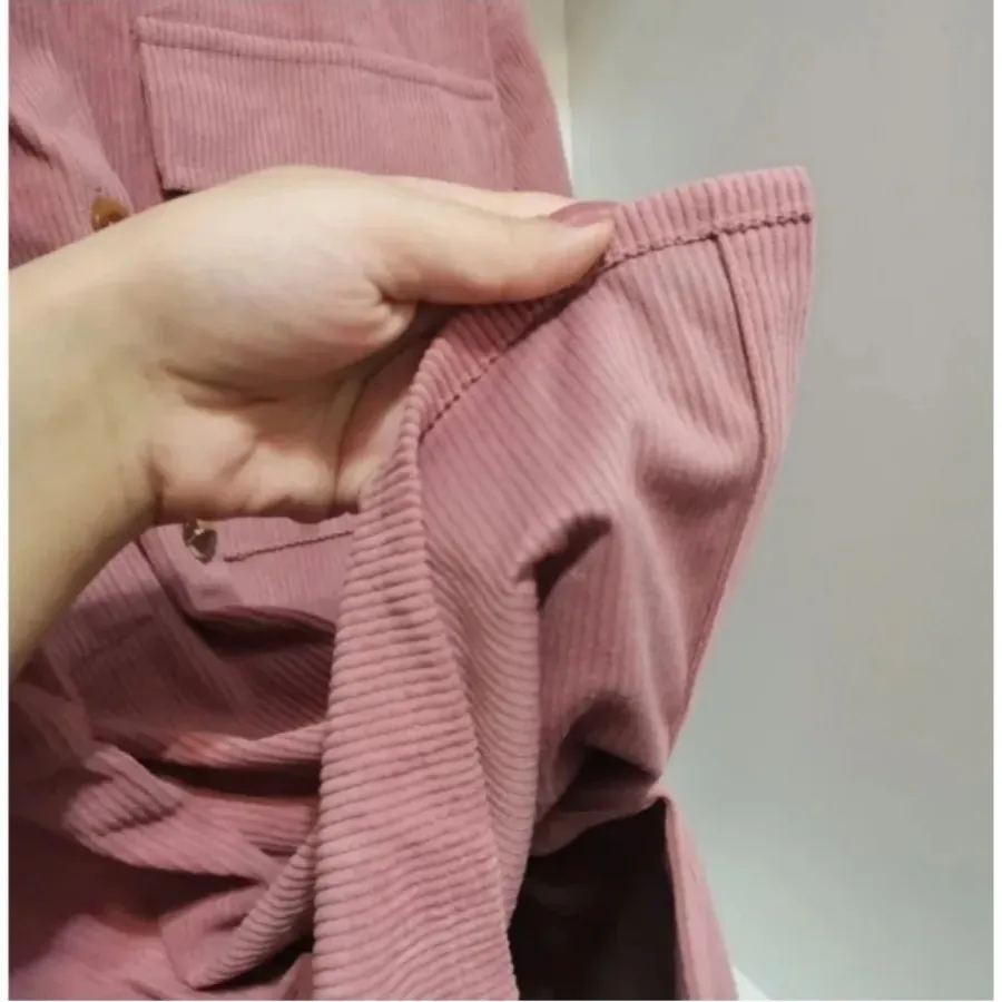 پالتو صورتی مخمل کبریتی