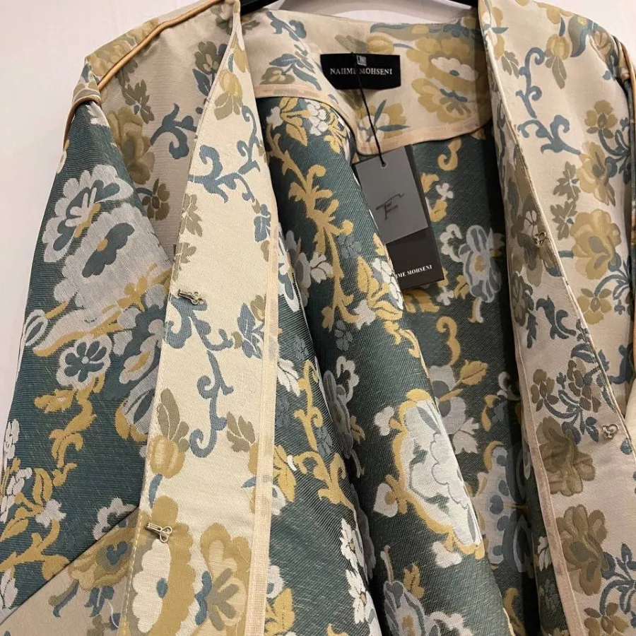 مانتو ژاکارد مجلسی