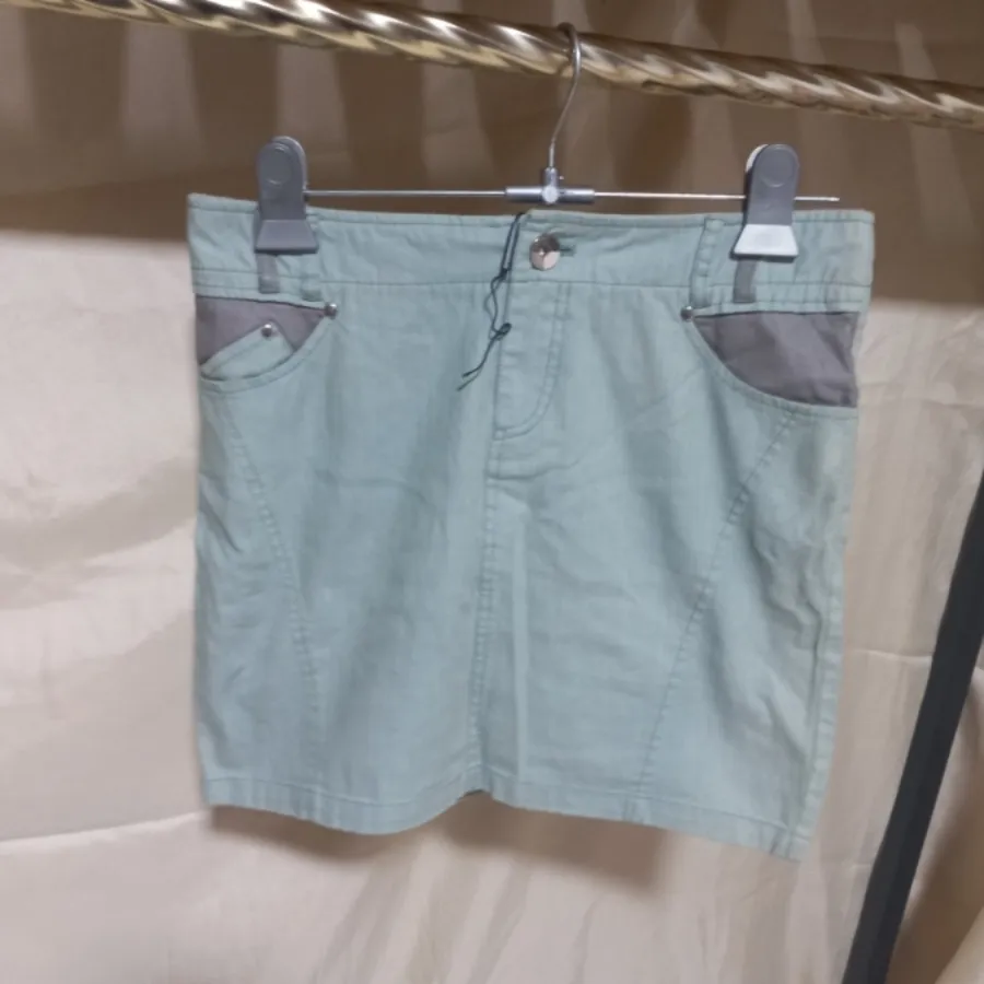 دامن جین کتان