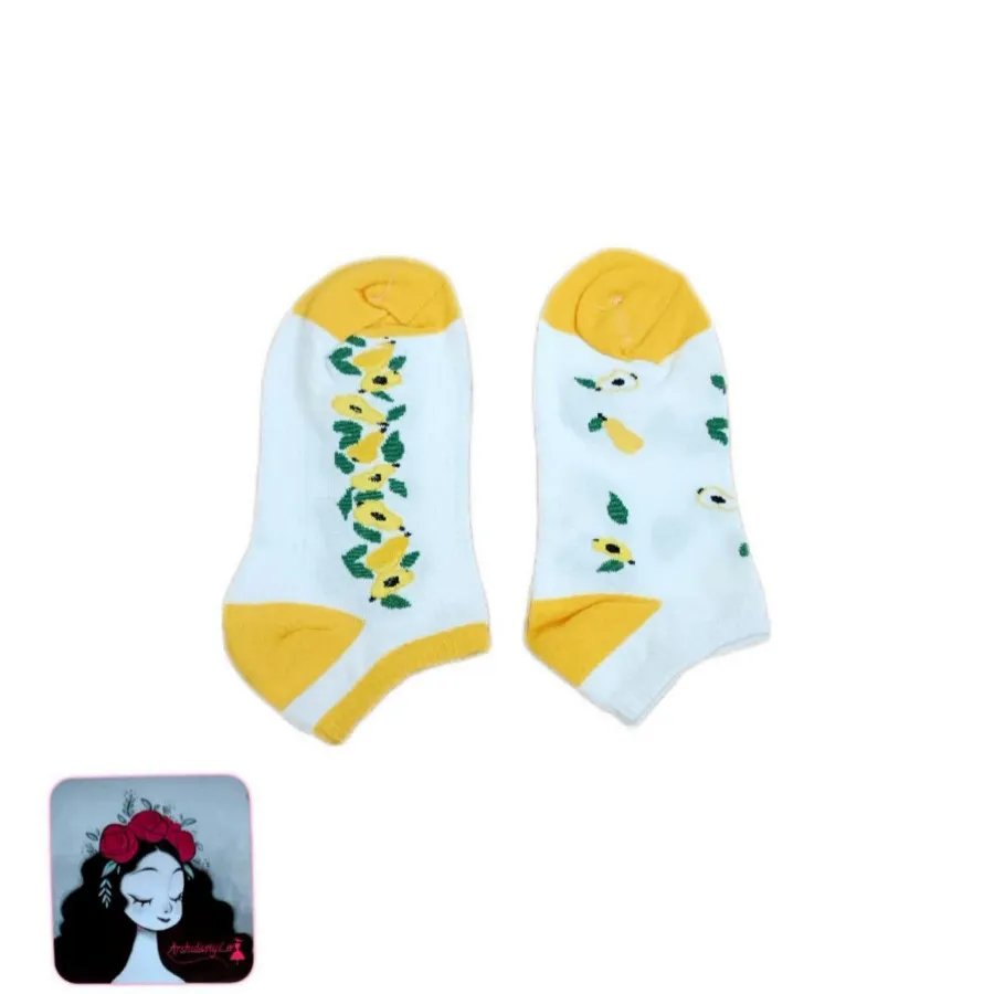 4جفت جوراب ساق کوتاه