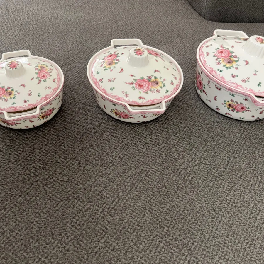 سه عدد ظرف دردار