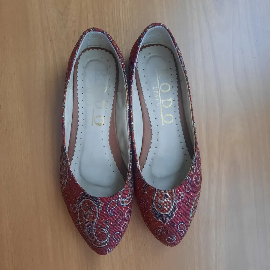 کفش روفرشی عروسکی ترمه