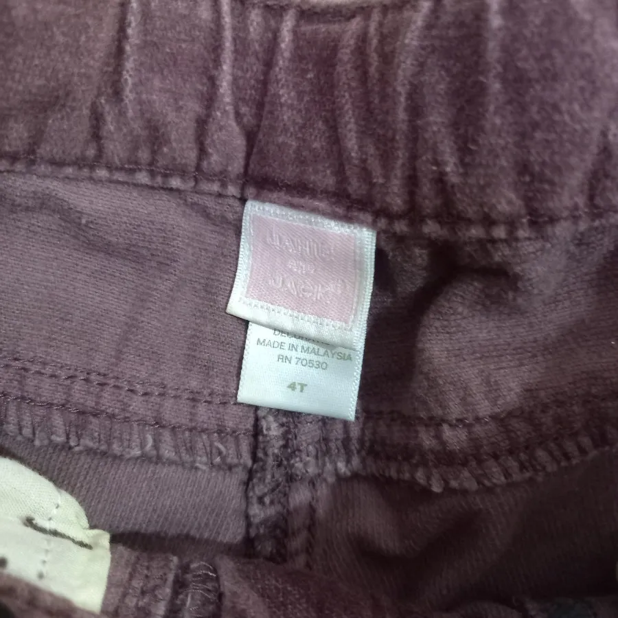 شلوار مخمل دخترانه مالزی