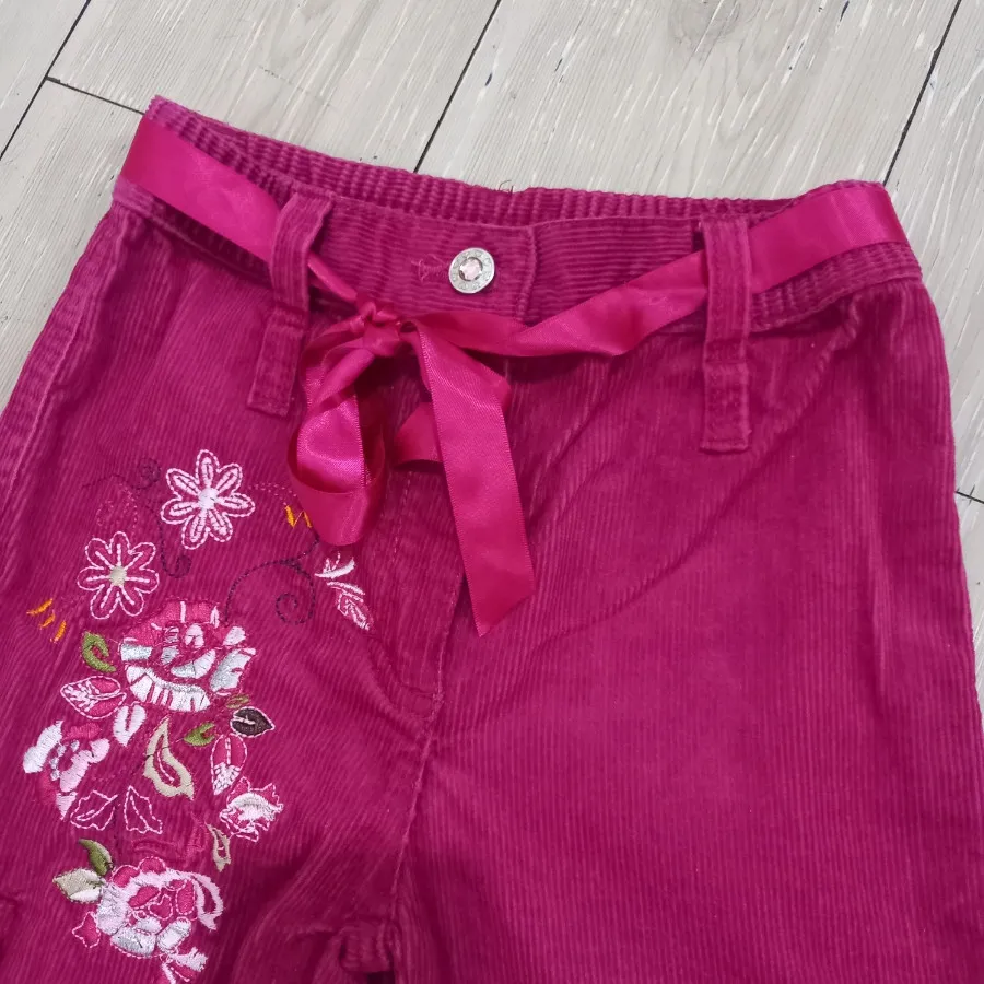 شلوار کبریتی صورتی نو