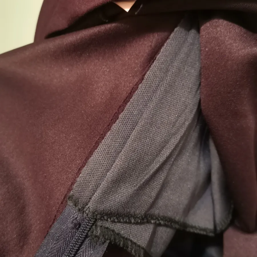 لباس مجلسی بنفش پاپیون