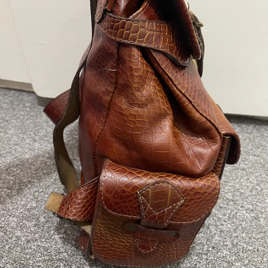 کوله چرم طبیعی