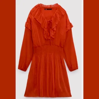 پیراهن قرمز زارا