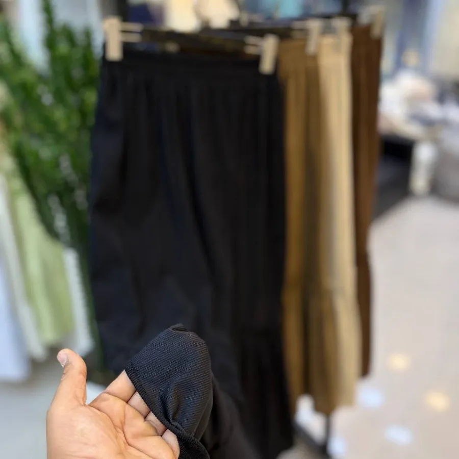 دامن جنس مخمل کبریتی