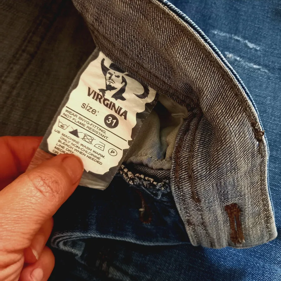 دوتا شلوار جین خارجی