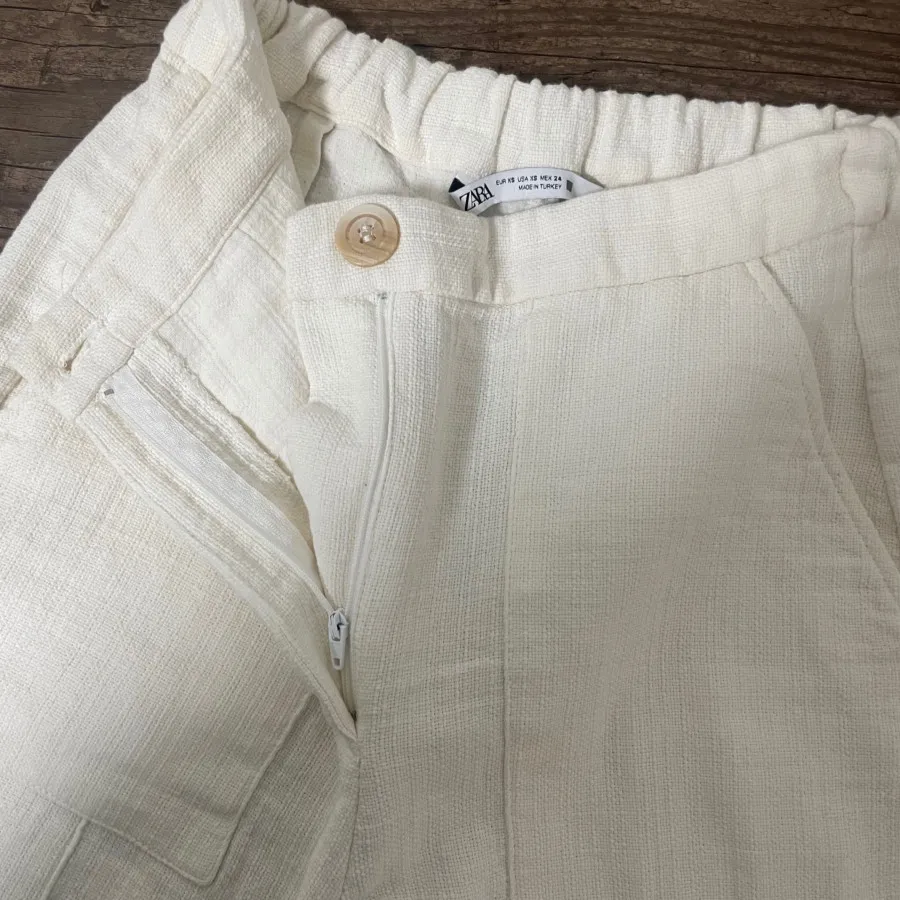 شلوار سفید زارا