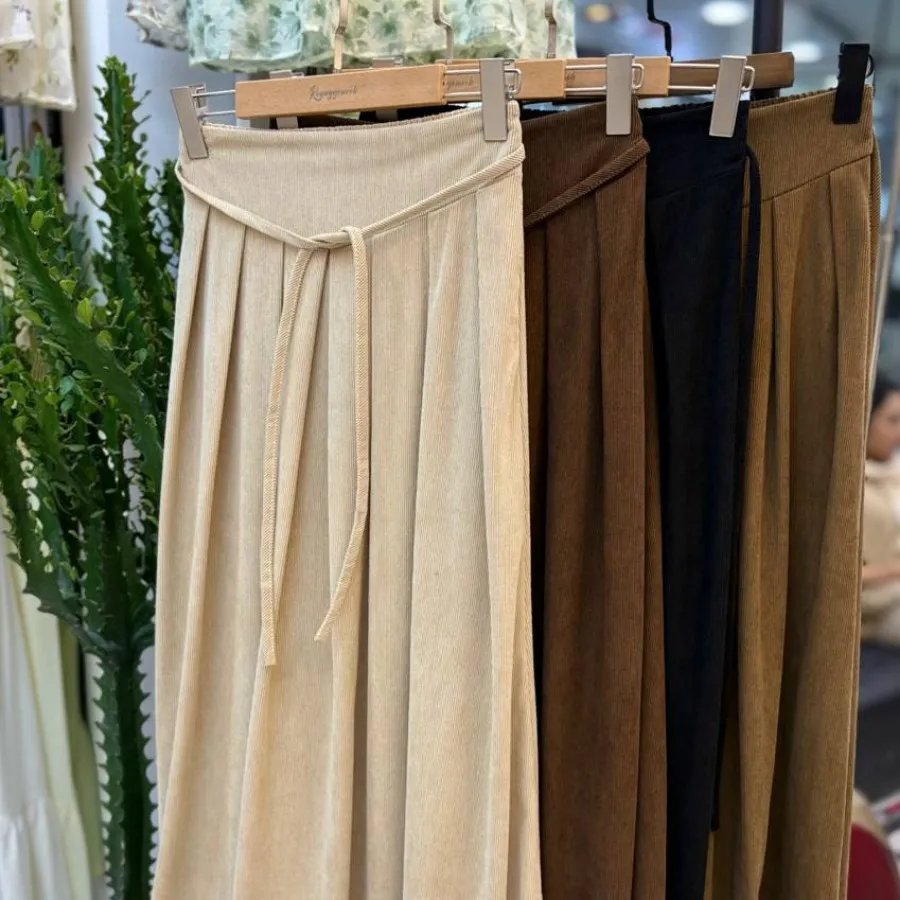 دامن مخمل کبریتی