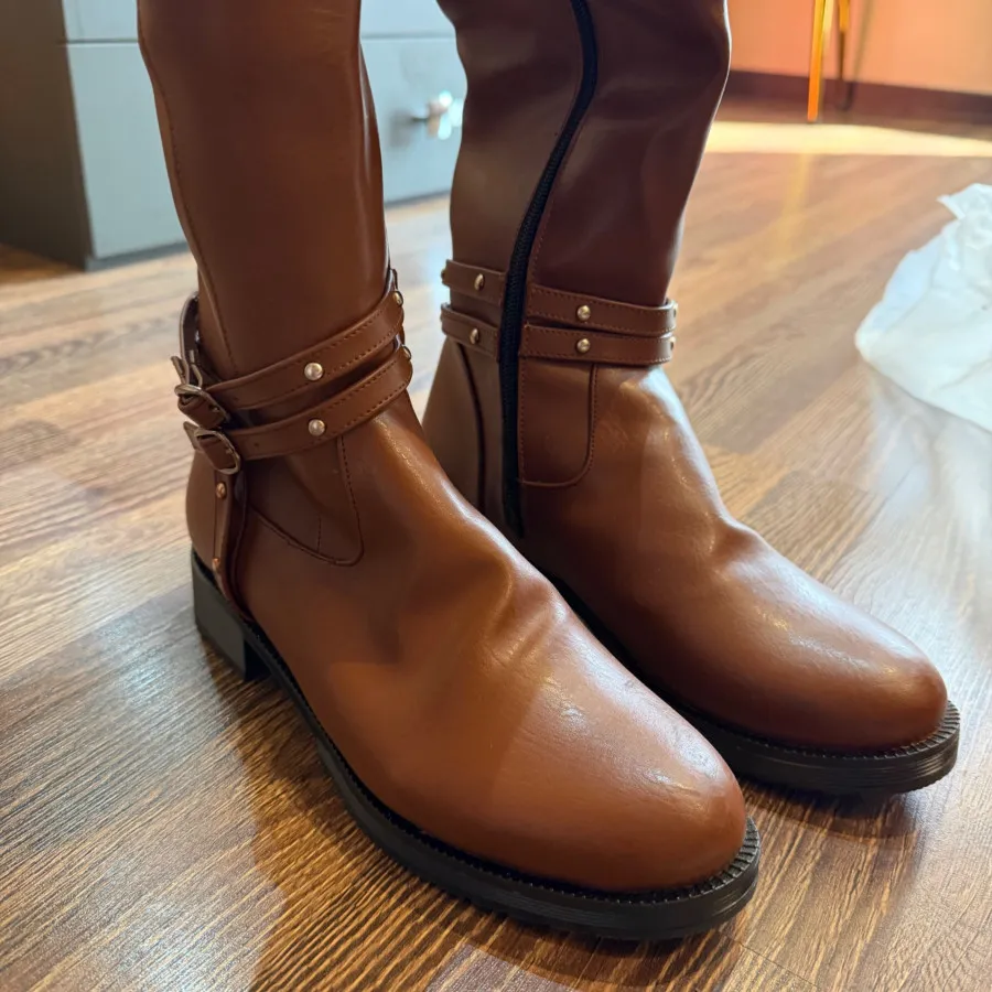 بوت بلند قهوه ای