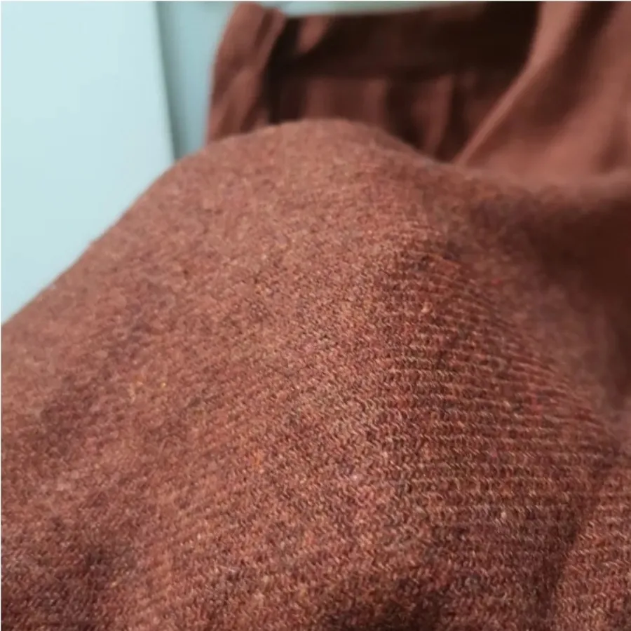 ست دوتکه فوتر کت دامن قهو