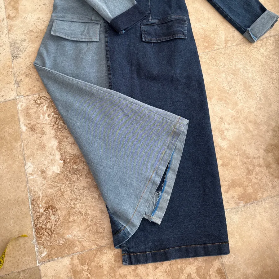 مانتو جین ضخیم