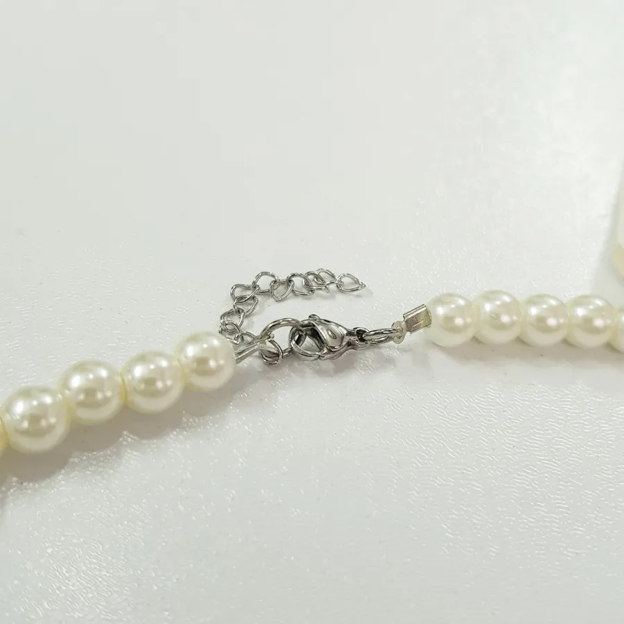 گلوبند مروارید  استیل