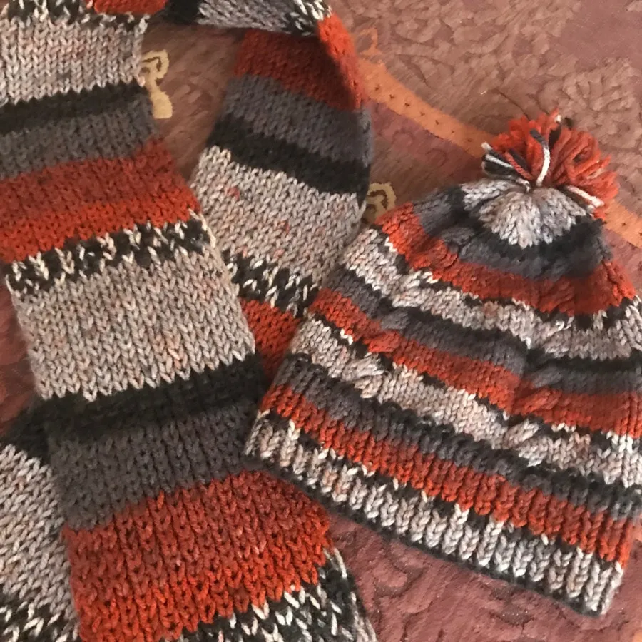 شال و کلاه بافت