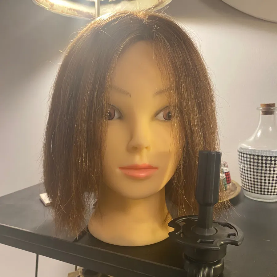 کله مانکن مو طبیعی