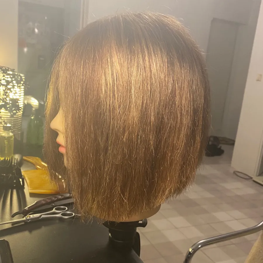 کله مانکن مو طبیعی