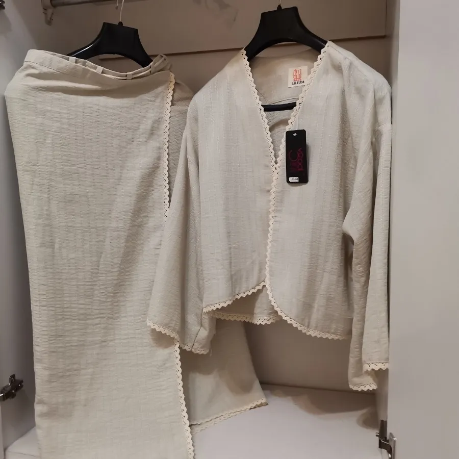 کت ودامن خاکی مدل لنگی