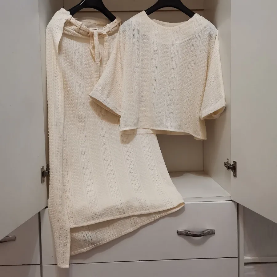 شومیز شیری ودامن لنگی گیپ