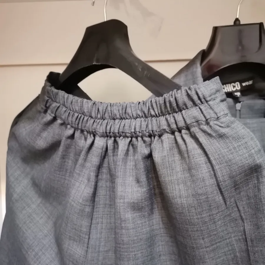 ست سه تکه طوسی دودی کت