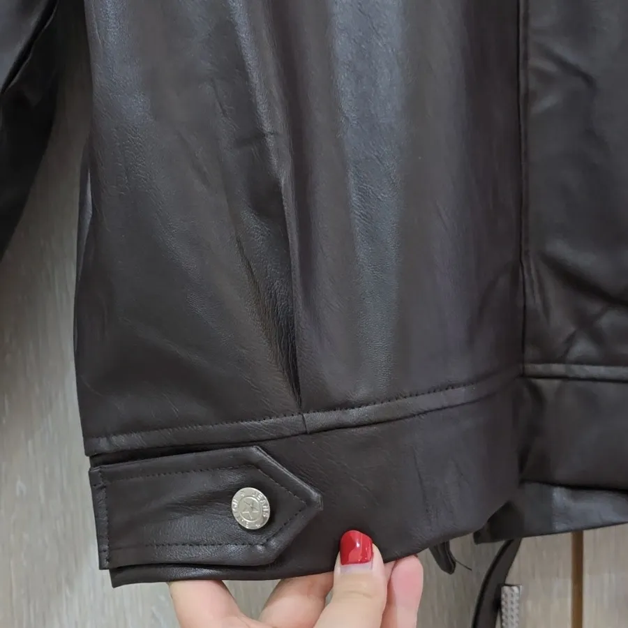 کت چرم مدل زارا