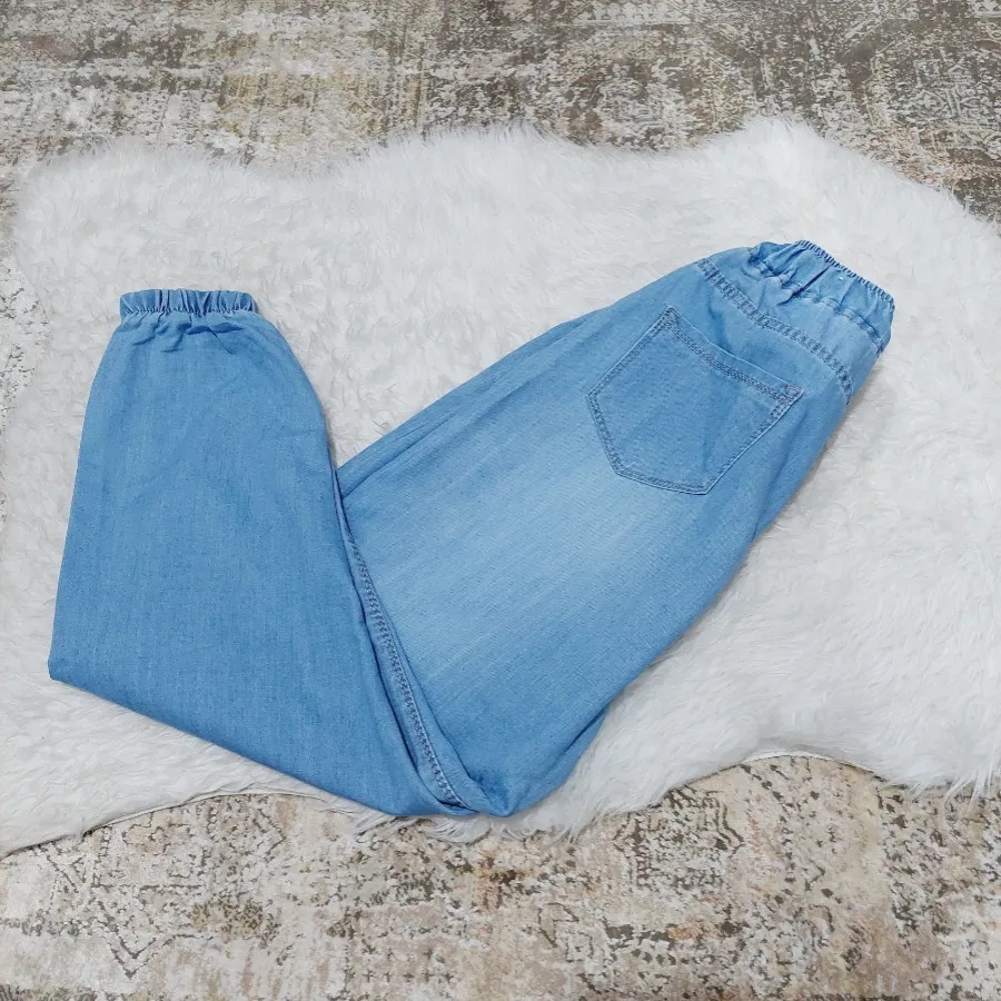 شلوار جین کاغذی اسلش