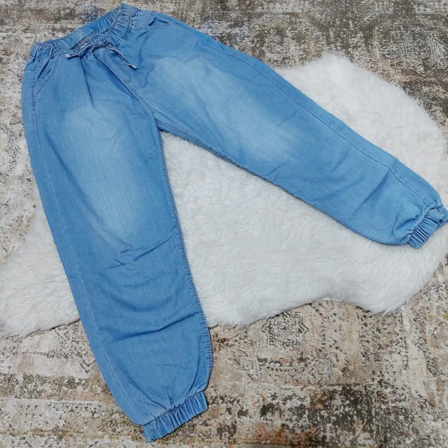 شلوار جین کاغذی اسلش