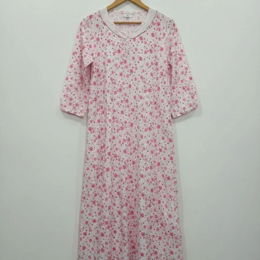 پیراهن نخی سایز بزرگ