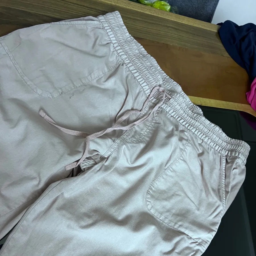 شلوار کتان بگ170✅